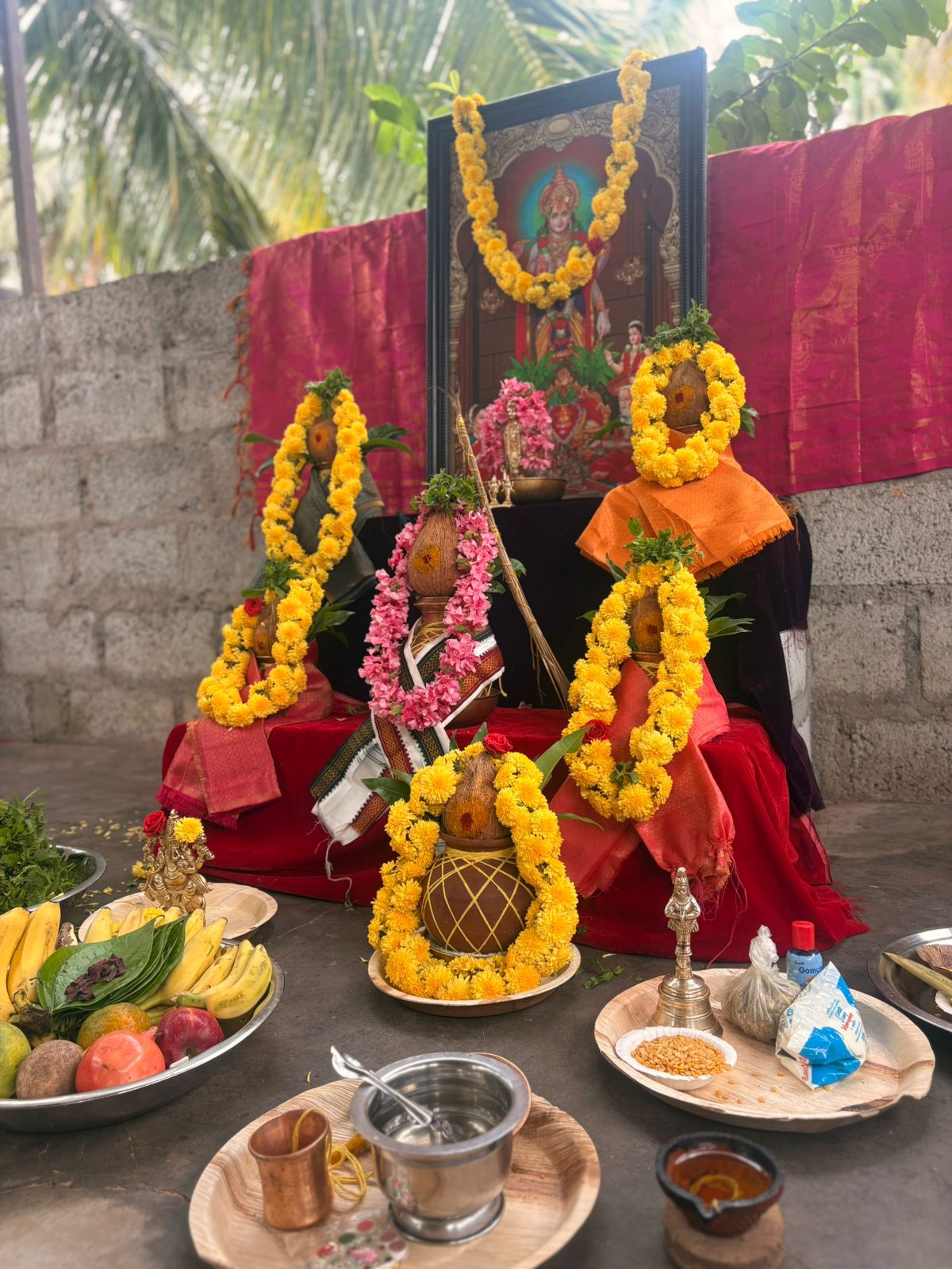 Sarpa Sanskar Puja at the Ghat